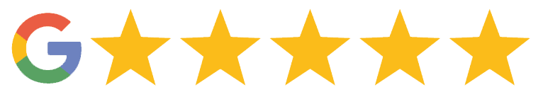 Rated 5 stars on Google