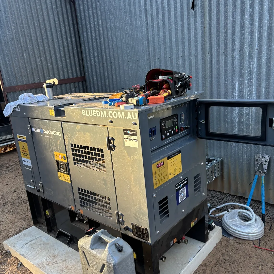 Backup generator installed and serviced by RB Solar & Electrical